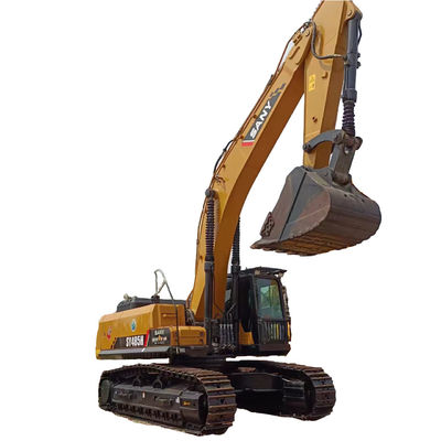 48 toneladas SANY SY485H Excavadora usada com bomba hidráulica original e consumo
