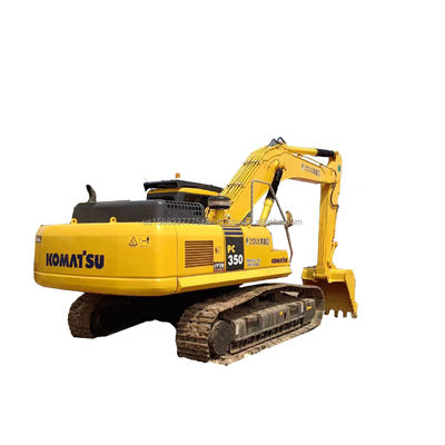 1.4M3 Capacidade de balde Excavadora Komatsu PC350 Japão Usada com cilindro hidráulico original