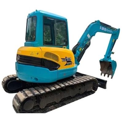 Mini escavadeira de segunda mão 5.5 TON Kubota U55 escavadeira original bomba hidráulica usada