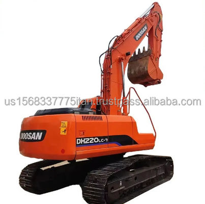 cilindro hidráulico original Doosan DH220 com grande e multi função usado escavadeira