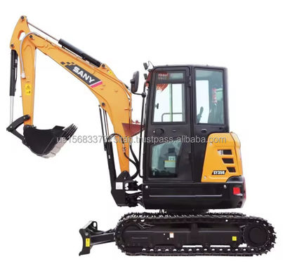 20.4kw Usado Sany SY35U Excavator Excelente estado e com válvula hidráulica original