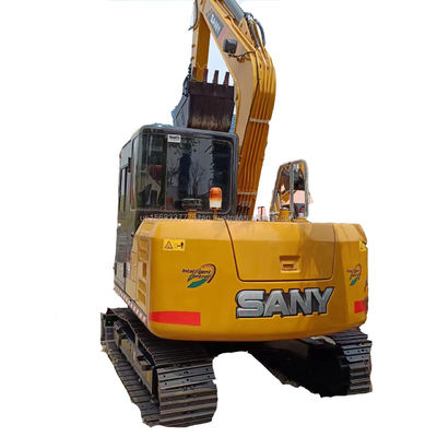Excavadora Sany Sy 75c de segunda mão para construção hidráulica