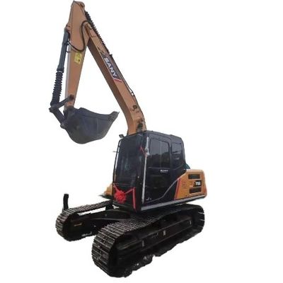 Excavadora SANY SY215C com bomba hidráulica original 15000 KG Peso da máquina pronta para envio