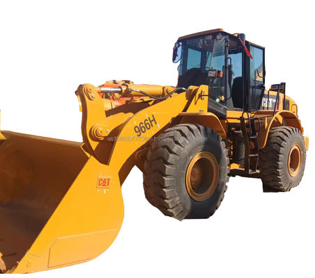 Grande carregador Caterpillar 966 H usado Carregador de tractor com motor CAT em bom estado