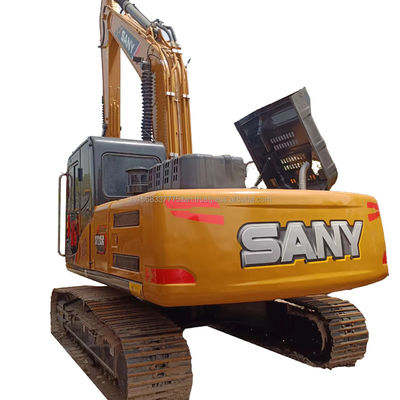 1.2M3 Capacidade de balde Sany SY215C Excavadora Grande bomba hidráulica usada e bom desempenho