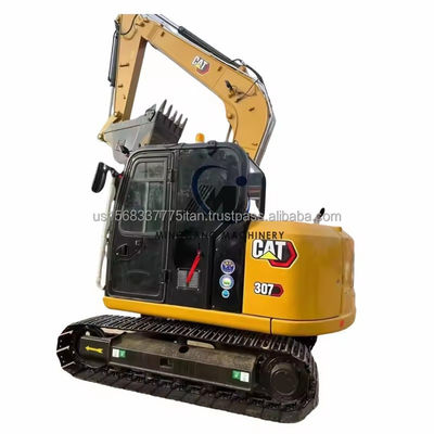Excelente estado Excavadora usada original CAT 307 com cilindro hidráulico original
