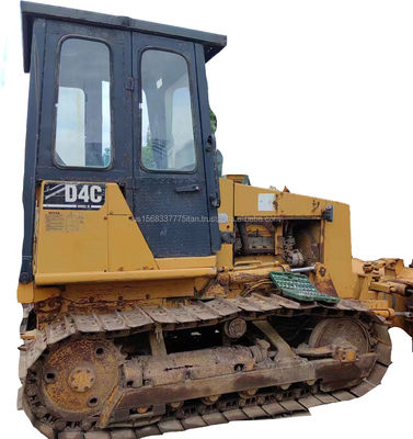 Buldozer CAT D4C usado para equipamento de movimentação de terra em excelente estado de funcionamento