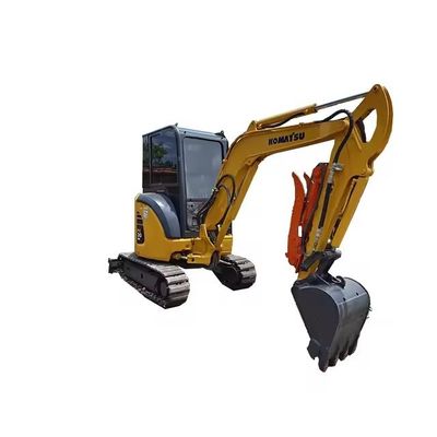 0.2M3 Capacidade de balde Excavadora Mini Komatsu PC35 usada desde 2016 para construção