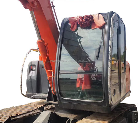 Hitachi ZX70 Mini Excavator 7TON Hyperkinesis Feito no Japão 2016 Ano de Peso Operacional