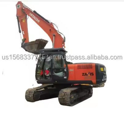Excavadora usada Hitachi ZX60 com válvula hidráulica original e cilindro melhor escolha