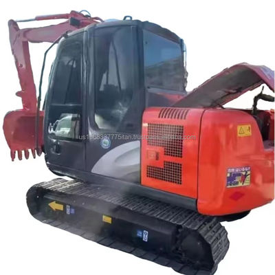 Hitachi ZX60 Mini Excavator de 6 toneladas Feito no Japão com cilindro hidráulico original e usado