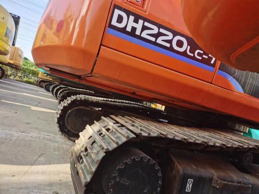 2016 Ano usado Excavadora Doosan DH220 com 21 toneladas de peso operacional máquina de escavação