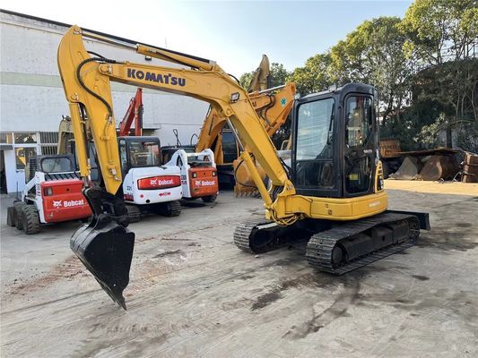 Excavadora Komatsu PC50 de segunda mão com bom desempenho e 5000 kg de peso da máquina