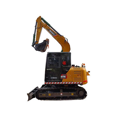 Excavadora Sany SY75C com capacidade de balde de 0,32M3 e excelente desempenho de trabalho