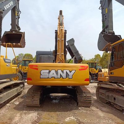 Sany SY215C 215C Excavadoras usadas Excavadora hidráulica de tamanho médio Excavadora de 21 toneladas Excavadora de rastreamento