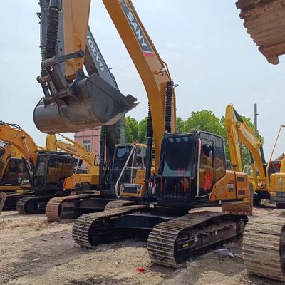Sany SY215C 215C Excavadoras usadas Excavadora hidráulica de tamanho médio Excavadora de 21 toneladas Excavadora de rastreamento