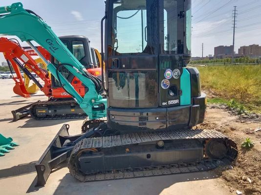0.21M3 Capacidade de balde Excavadora de rastreamento Kobelco SK55SR/ válvula hidráulica original