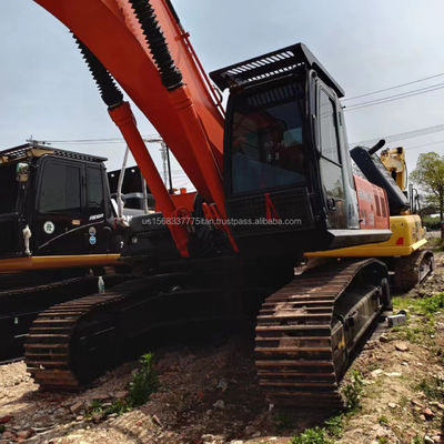 202 kw Motor Hitachi ZX350 Excavadora de rolagem usada para construção pesada no Japão