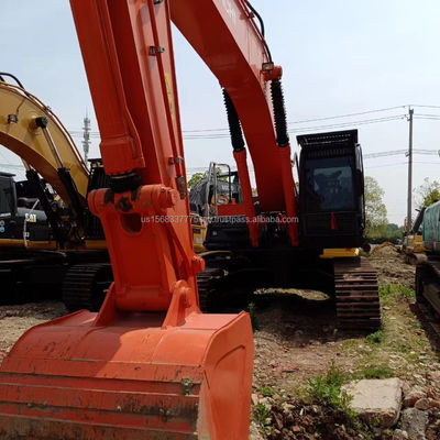 202 kw Motor Hitachi ZX350 Excavadora de rolagem usada para construção pesada no Japão