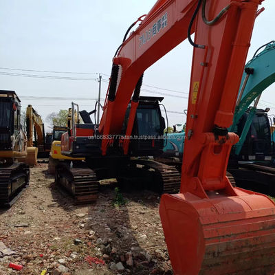 202 kw Motor Hitachi ZX350 Excavadora de rolagem usada para construção pesada no Japão