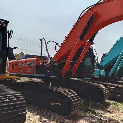 202 kw Motor Hitachi ZX350 Excavadora de rolagem usada para construção pesada no Japão