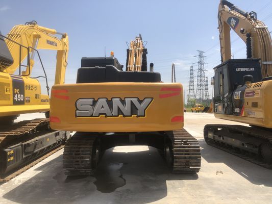 Excavadora Sany SY215C de 90% de 21 toneladas com bomba hidráulica original e capacidade de balde de 1,1 m3