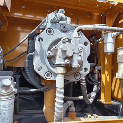 Excavadora SANY SY365H usada com capacidade de balde de 1,6 m3 e polegar de rastreador hidráulico