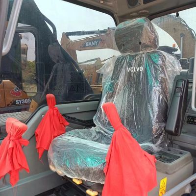 Excavadora SANY SY365H usada com capacidade de balde de 1,6 m3 e polegar de rastreador hidráulico