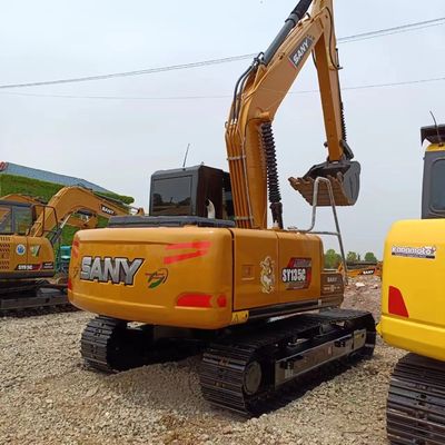 Excavadora de segunda mão Sany SY135C Pro com cilindro hidráulico original