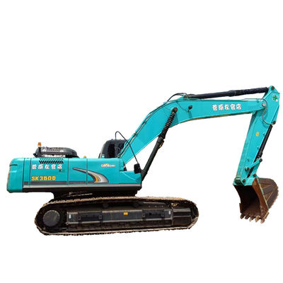 cilindro hidráulico original e válvula 35 toneladas Kobelco SK350 escavadora escavadora de segunda mão