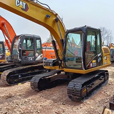 CAT 312 312D Excavadora usada de 12 toneladas Peso operacional Máquinas de lagarta Modelo 2016