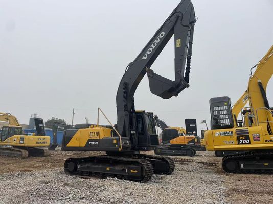 Volvo Ec210 Excavadora hidráulica de raspador usada 119kw com válvula hidráulica original