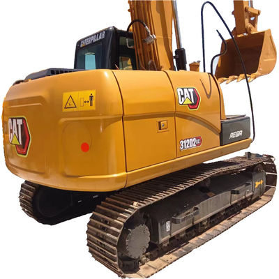 Peso de operação 12 toneladas CAT 312 312D Excavadora 2016 Máquinas de escavação usadas