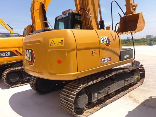 Peso de operação 12 toneladas CAT 312 312D Excavadora 2016 Máquinas de escavação usadas