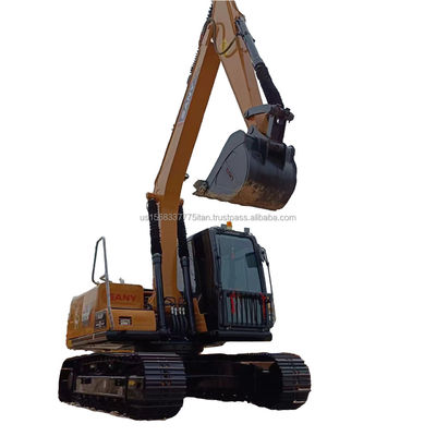13500 KG SANY SY135C Excavadora usada com excelente desempenho e boa condição