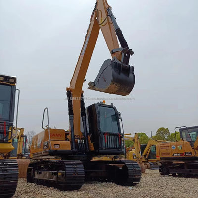 13500 KG SANY SY135C Excavadora usada com excelente desempenho e boa condição