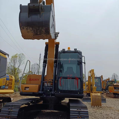 13500 KG SANY SY135C Excavadora usada com excelente desempenho e boa condição