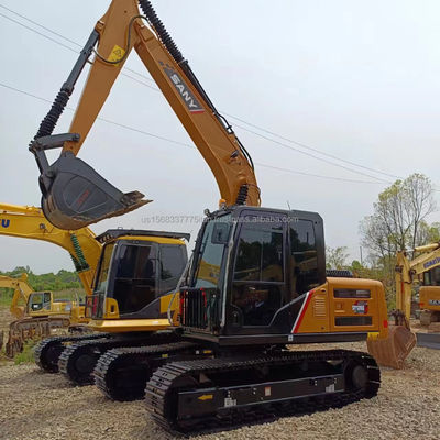 13500 KG SANY SY135C Excavadora usada com excelente desempenho e boa condição