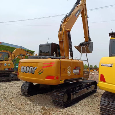 13500 KG SANY SY135C Excavadora usada com excelente desempenho e boa condição