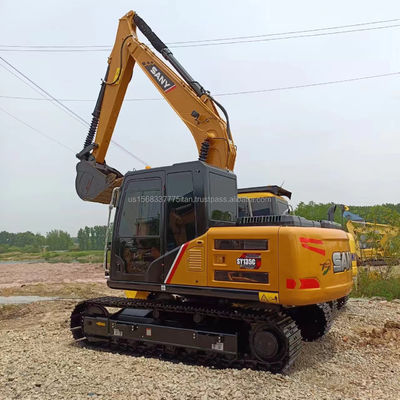 15 toneladas Sany SY135C escavadeira em excelente estado perfeito para as suas necessidades de construção