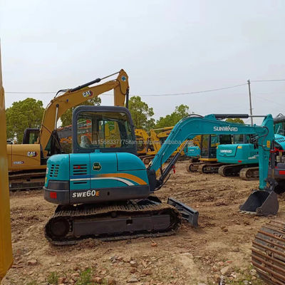 SWE60E Excavadora de rastreamento com cilindro hidráulico original e capacidade de balde de 0,34M3