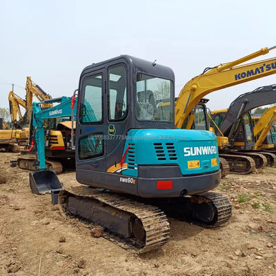 SWE60E Excavadora de rastreamento com cilindro hidráulico original e capacidade de balde de 0,34M3