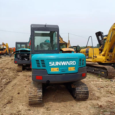 SWE60E Excavadora hidráulica de rastreador Usada 6TON Peso operacional Horas de trabalho 0-2000