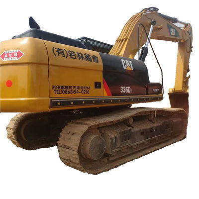 30 toneladas de peso operacional Excavadora CAT 336D usada com bomba hidráulica original do Japão