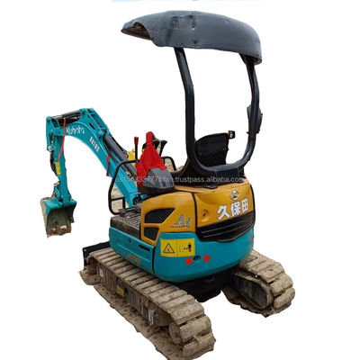 Lojas de materiais de construção usado KUBOTA KXU17 Excavadora com características e componentes principais