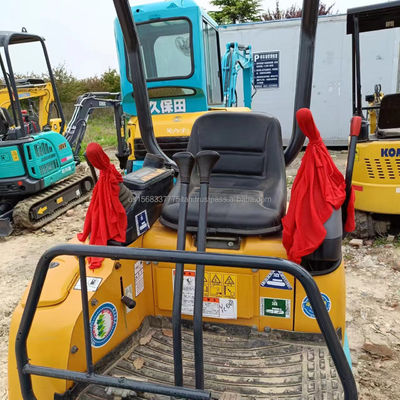 Lojas de materiais de construção usado KUBOTA KXU17 Excavadora com características e componentes principais