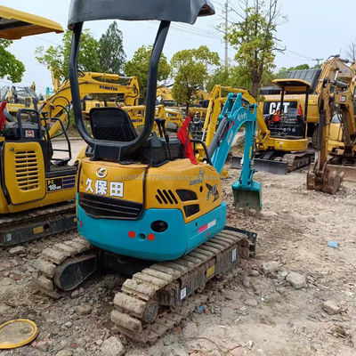 Lojas de materiais de construção usado KUBOTA KXU17 Excavadora com características e componentes principais