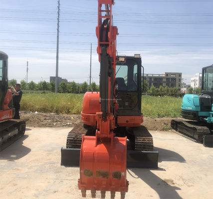 5.5ton KUBOTA KXU55 Mini Excavator Usado em 2016 com características e componentes principais