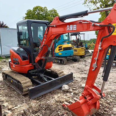 Componentes principais Motor de bomba Motor de rolamento PLC Venda KXU35 mini escavadeira 3,5 toneladas