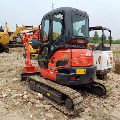 KUBOTA KXU35 Mini Excavator 3,5 toneladas com cilindro hidráulico original e características